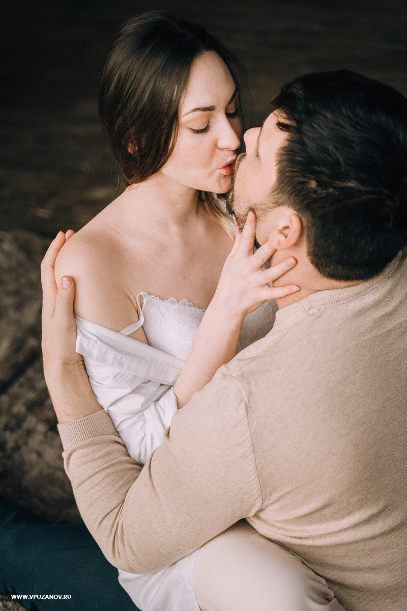 Лавстори в камерной фотостудии, только Вы и ваша любовь