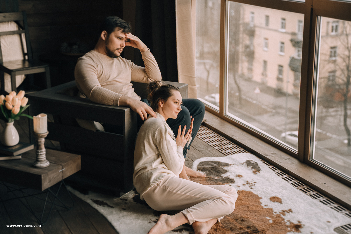 Лавстори в камерной фотостудии, только Вы и ваша любовь