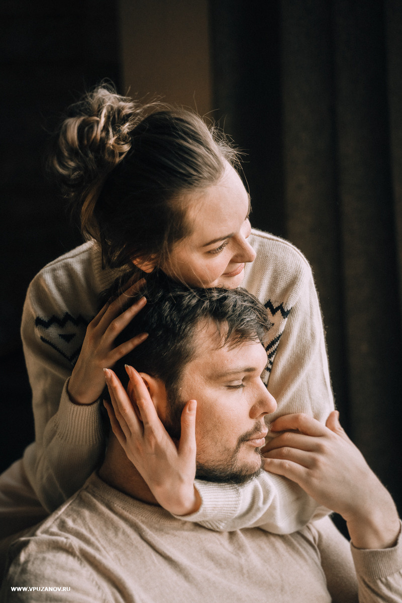 Лавстори в камерной фотостудии, только Вы и ваша любовь