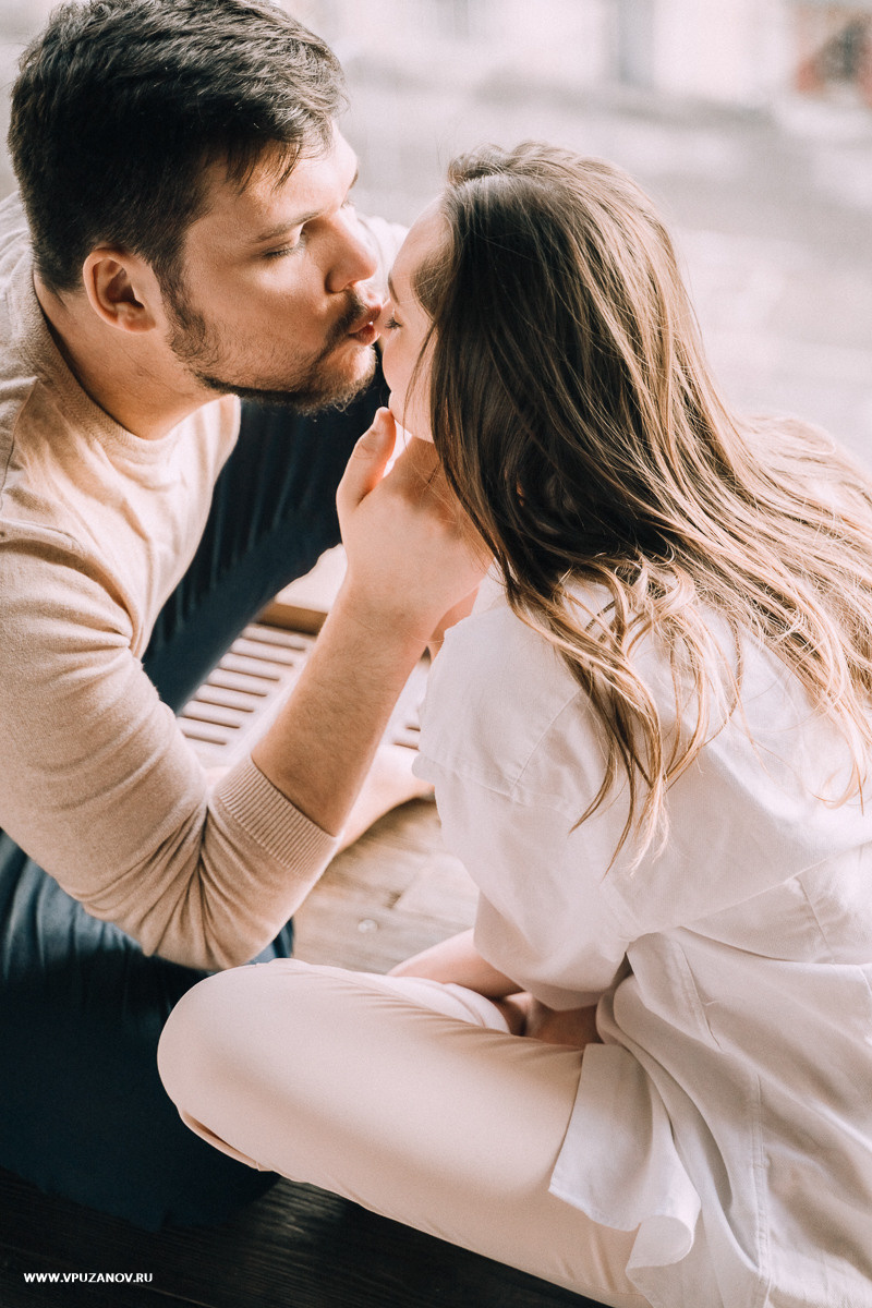 Лавстори в камерной фотостудии, только Вы и ваша любовь