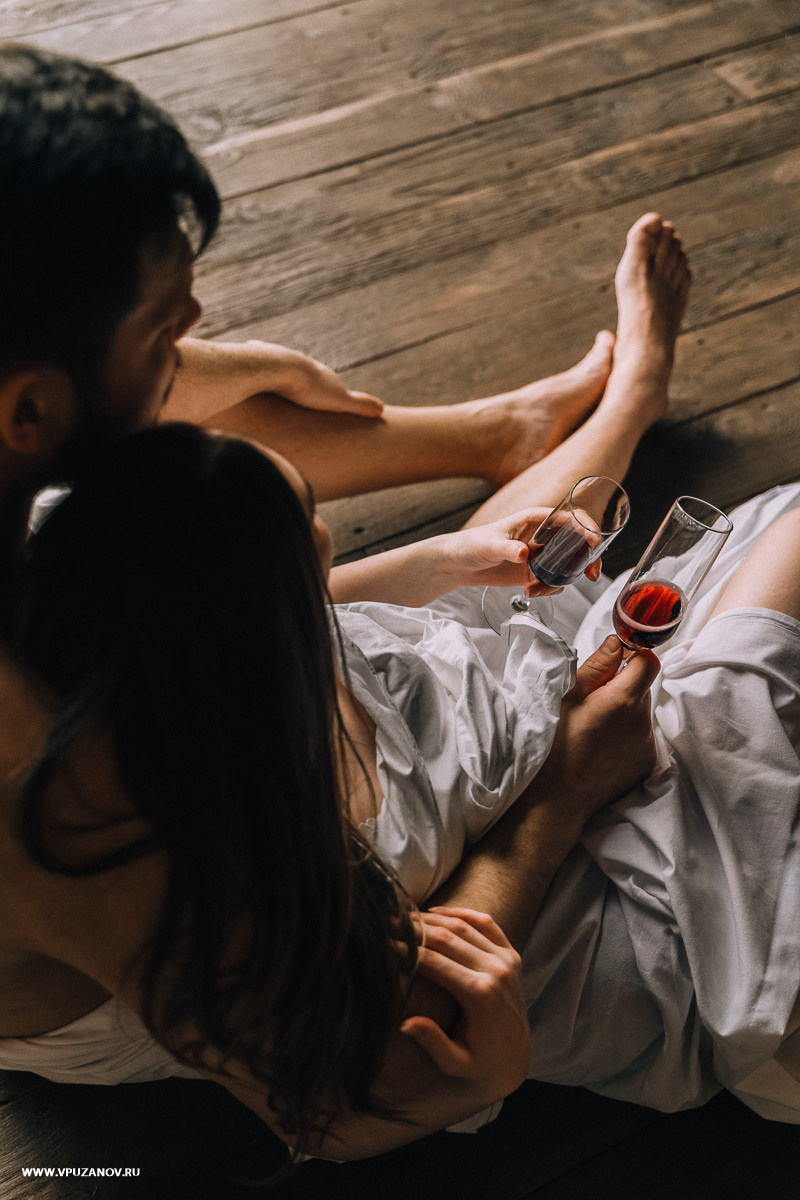 Лавстори в камерной фотостудии, только Вы и ваша любовь