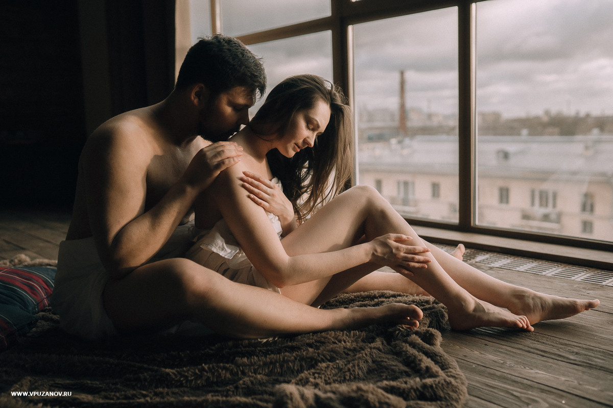 Лавстори в камерной фотостудии, только Вы и ваша любовь