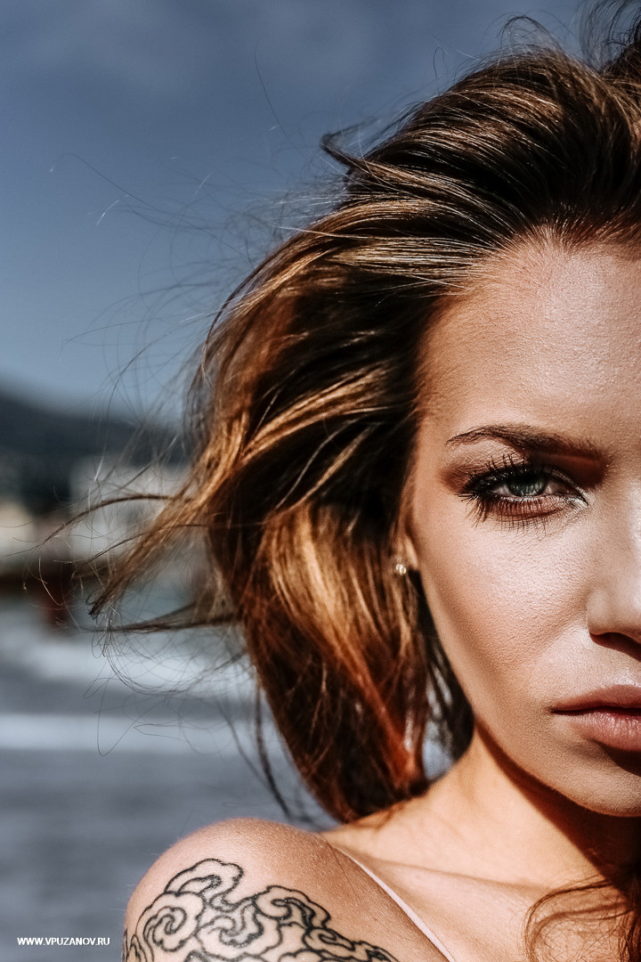 Lovestory на побережье моря в Крыму - ветер любви в волосах