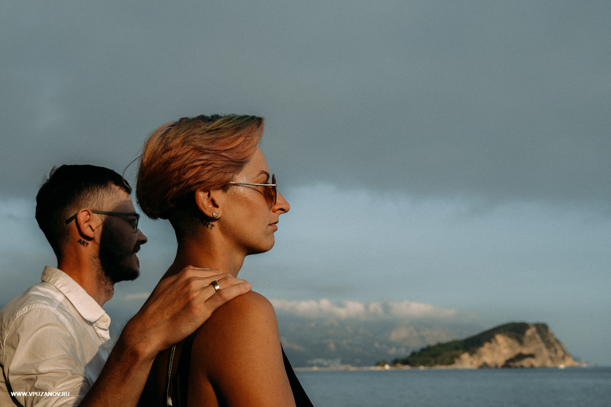 Любовная история в Черногории в старом городе