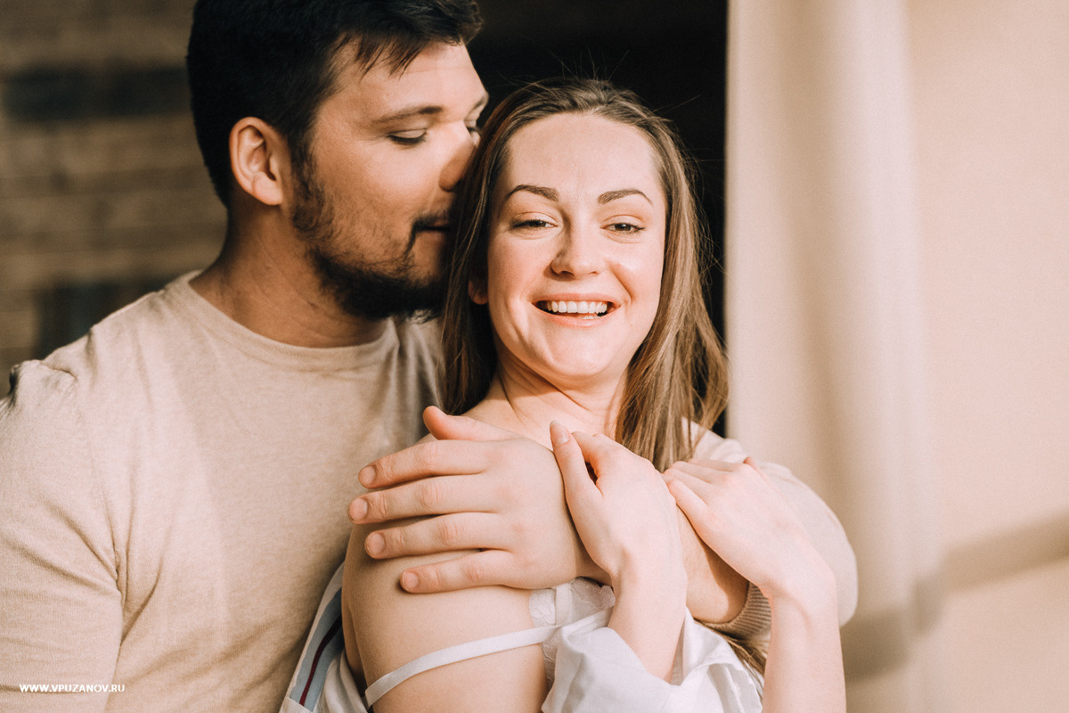 Лавстори в камерной фотостудии, только Вы и ваша любовь