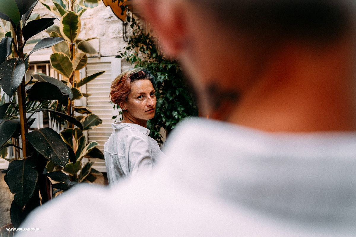 Любовная история в Черногории в старом городе