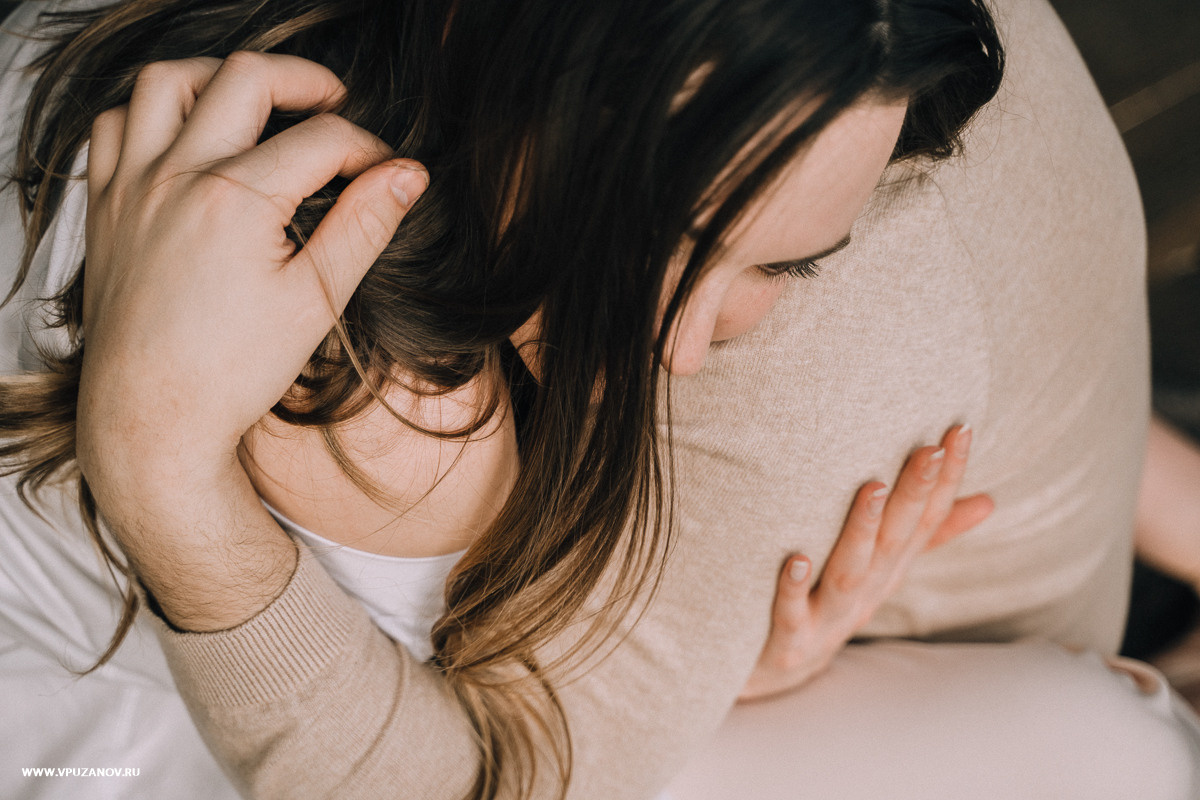 Лавстори в камерной фотостудии, только Вы и ваша любовь