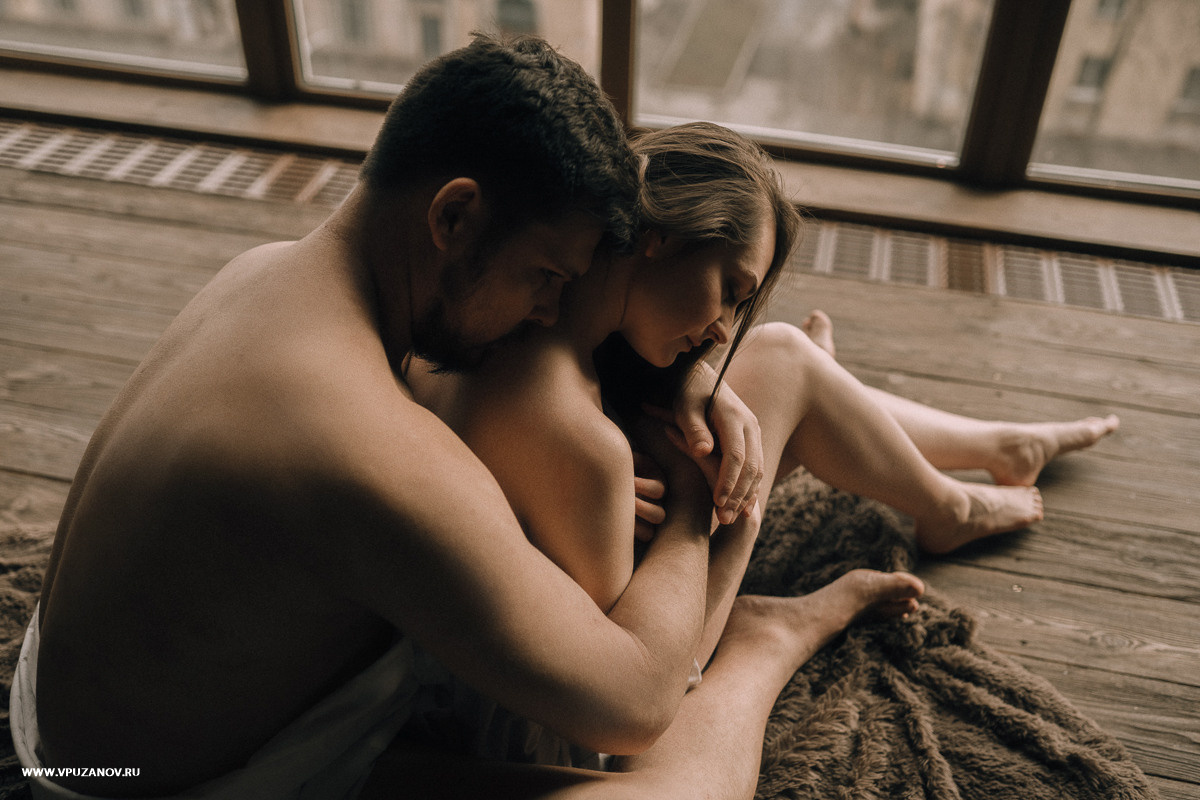 Лавстори в камерной фотостудии, только Вы и ваша любовь