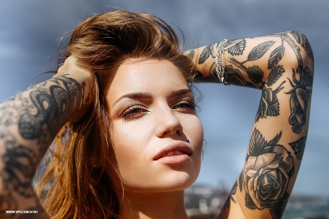 Lovestory на побережье моря в Крыму - ветер любви в волосах