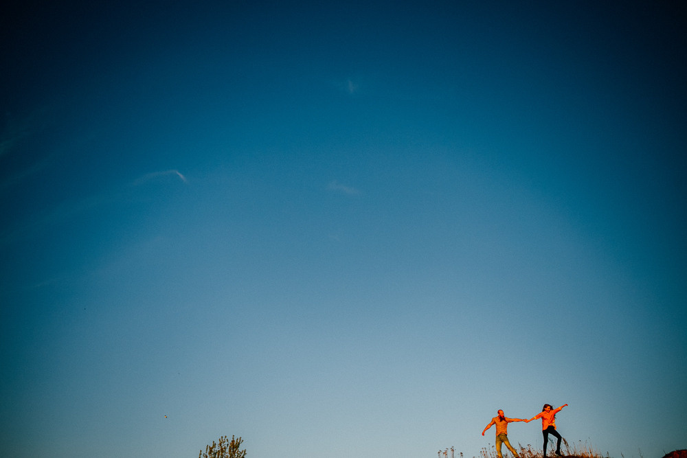 Лавстори перед свадьбой на краю Финского залива