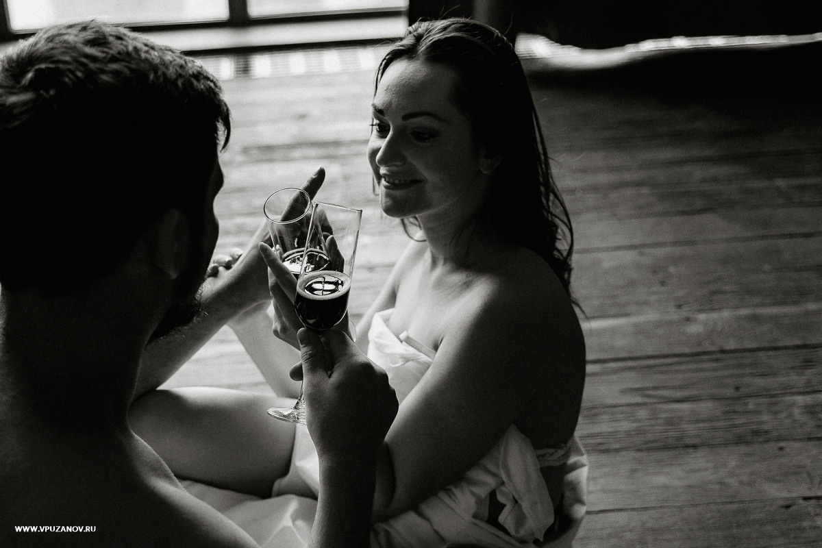 Лавстори в камерной фотостудии, только Вы и ваша любовь