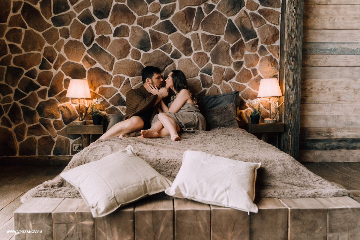 Лавстори в камерной фотостудии, только Вы и ваша любовь