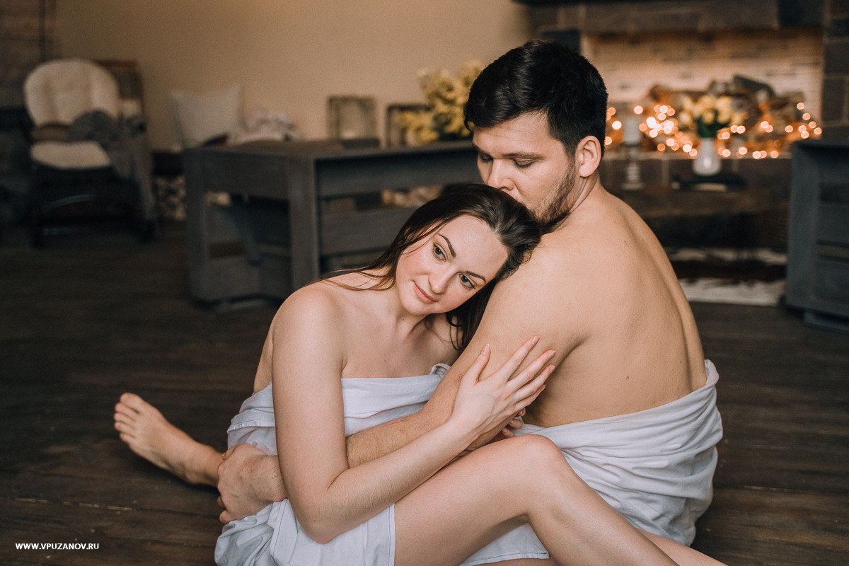 Лавстори в камерной фотостудии, только Вы и ваша любовь
