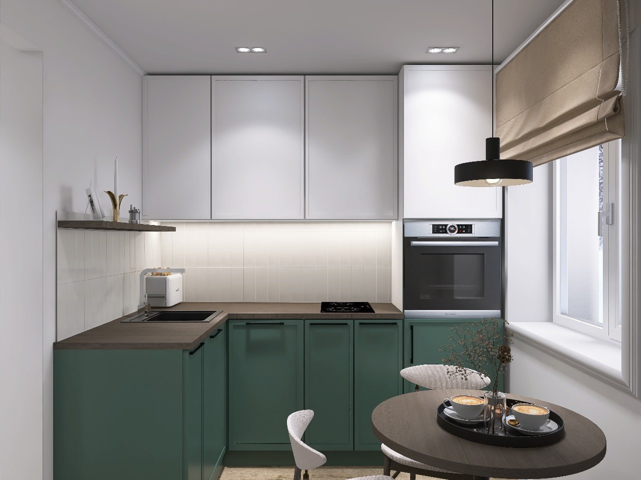 Линейная, 45. Площадь 33 кв. м. Дизайнер интерьера в Новосибирске_Елена Сергеева