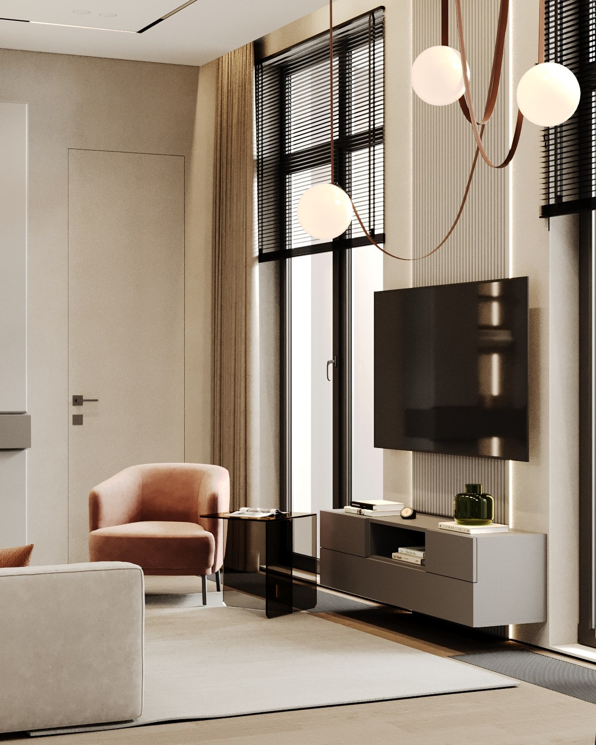 ЖК Ever 120 кв. м. Kod Interiors | Дизайнер интерьеров Кораблина Кристина