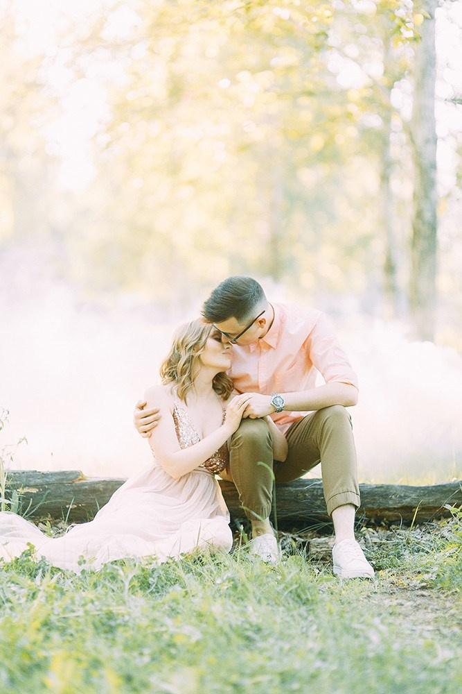 Предсвадебная стилизованная съемка с единорогом