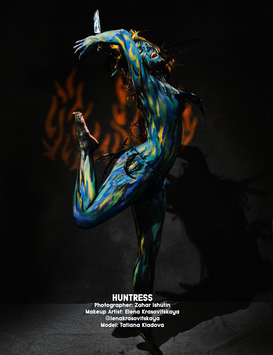 Бодиарт. Профессиональный фотограф в Москве Захар Ишутин