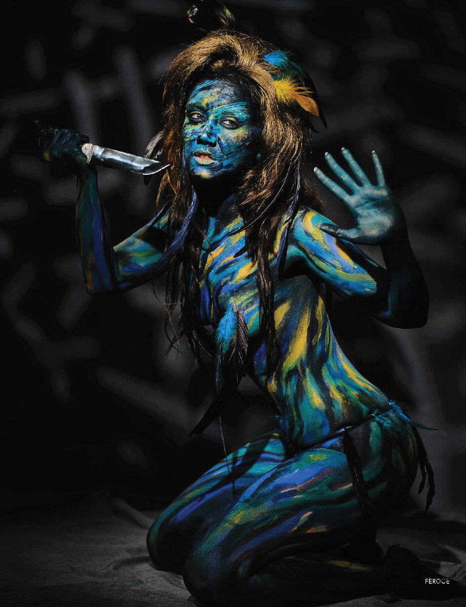 Бодиарт. Профессиональный фотограф в Москве Захар Ишутин