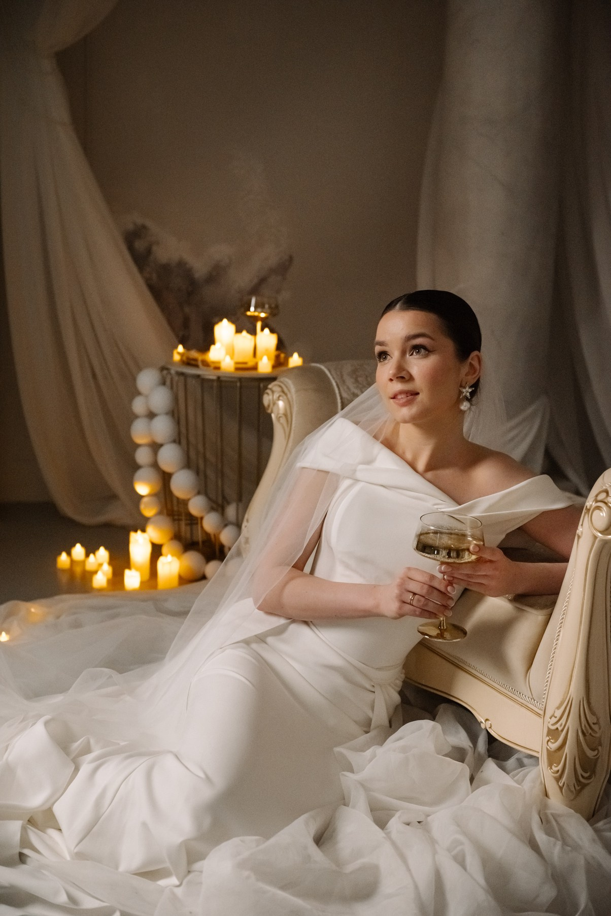Со свечами. Свадебный и сеейный фотограф в Санкт-Петербурге Елена Худякова