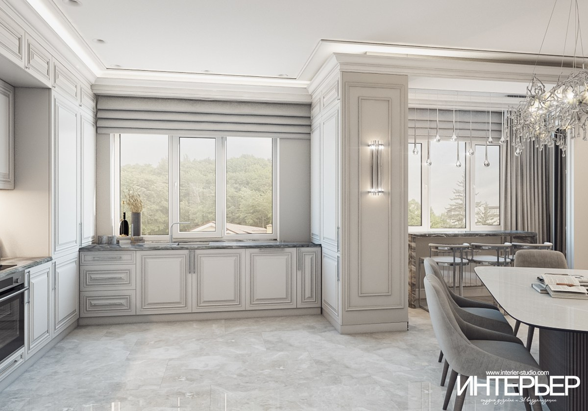 Дизайн-проект квартиры в ЖК на ул. Дзержинского г. Кисловодск. Дизайн интерьера, 3D визуализация и 3D моделирование. Создание проектов и чертежей. КМВ: Кисловодск, Пятигорск, Ессентуки и удаленно