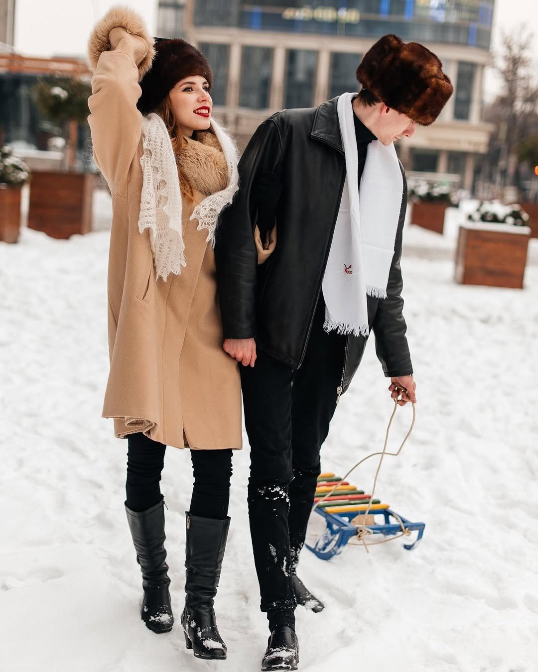 Зимняя сказка❄️. Свадебный и семейный фотограф в Краснодаре Алина Мельник