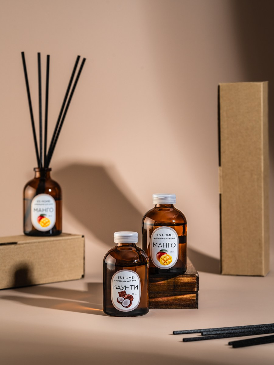 Диффузоры, свечи и прочие аксессуары для дома. Фудфотограф и предметный фотограф в Нижнем Новгороде Надежда Серова