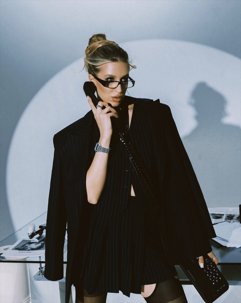 Студийная фотосъёмка в офисном стиле. Портфолио фотографа Анастасии Блохиной