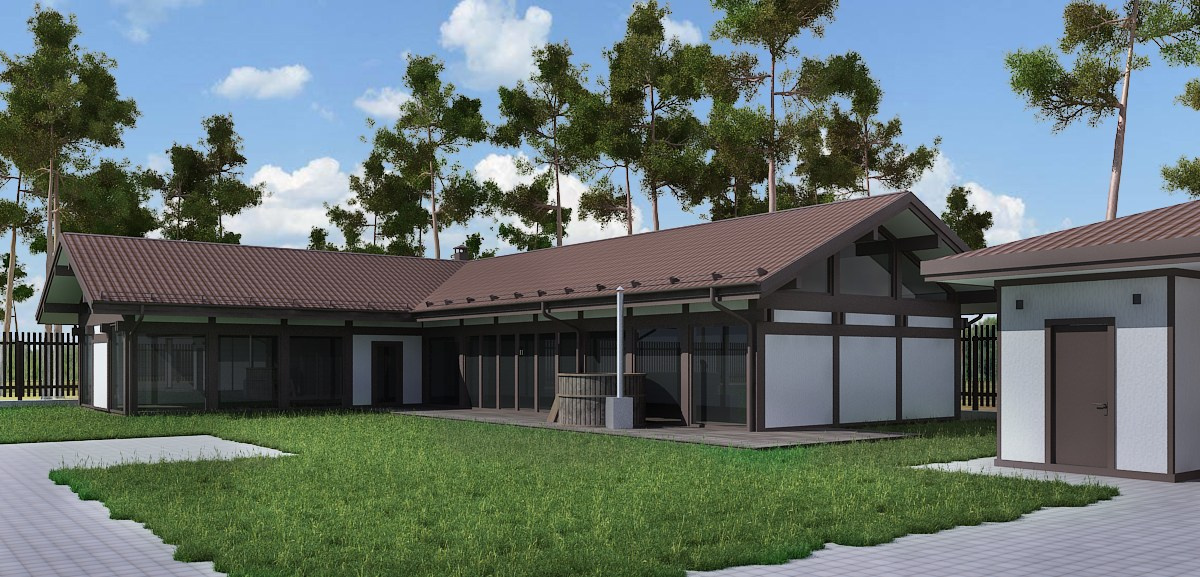 Бассейн в Энколово. Дизайнер в Санкт-Петербурге Дмитрий Цыбулько