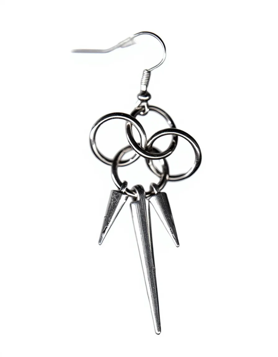 Сережки из кольчуги. Украшения из кольчуги в Москве Соня Спросонья