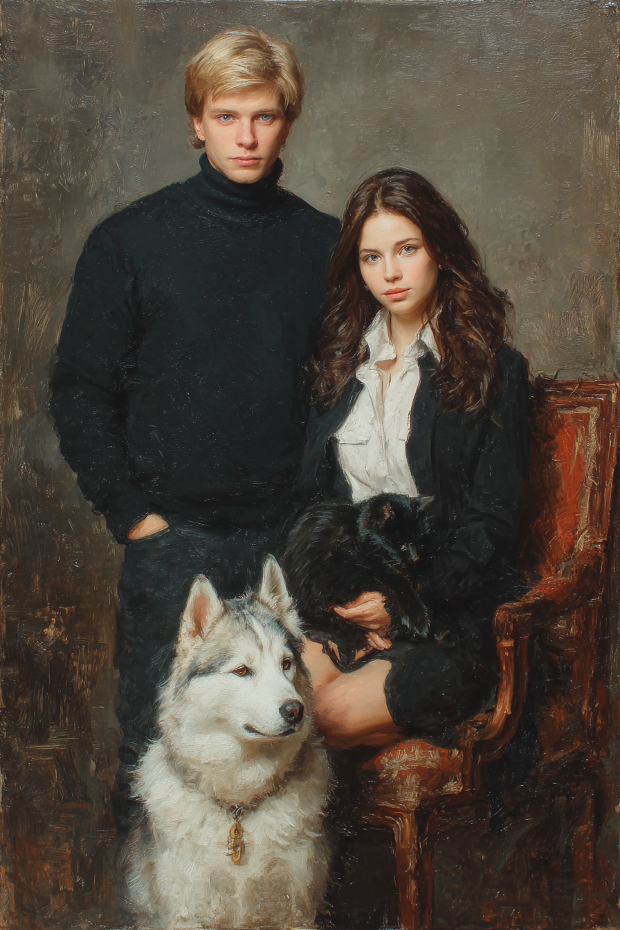 ПОРТРЕТ. Художник Дмитрий Рыжиков