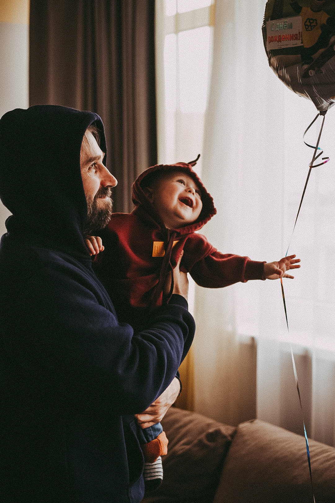 детская домашняя фотосессия день рождения