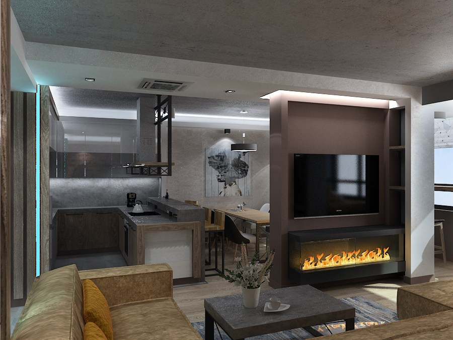 Квартира в ЖК Паруса. Дизайнер в Санкт-Петербурге Дмитрий Цыбулько