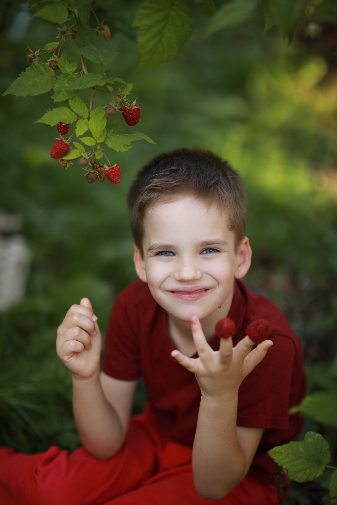 Ягода-малина. Фотограф Юлия Рязанова Москва семейный и детский