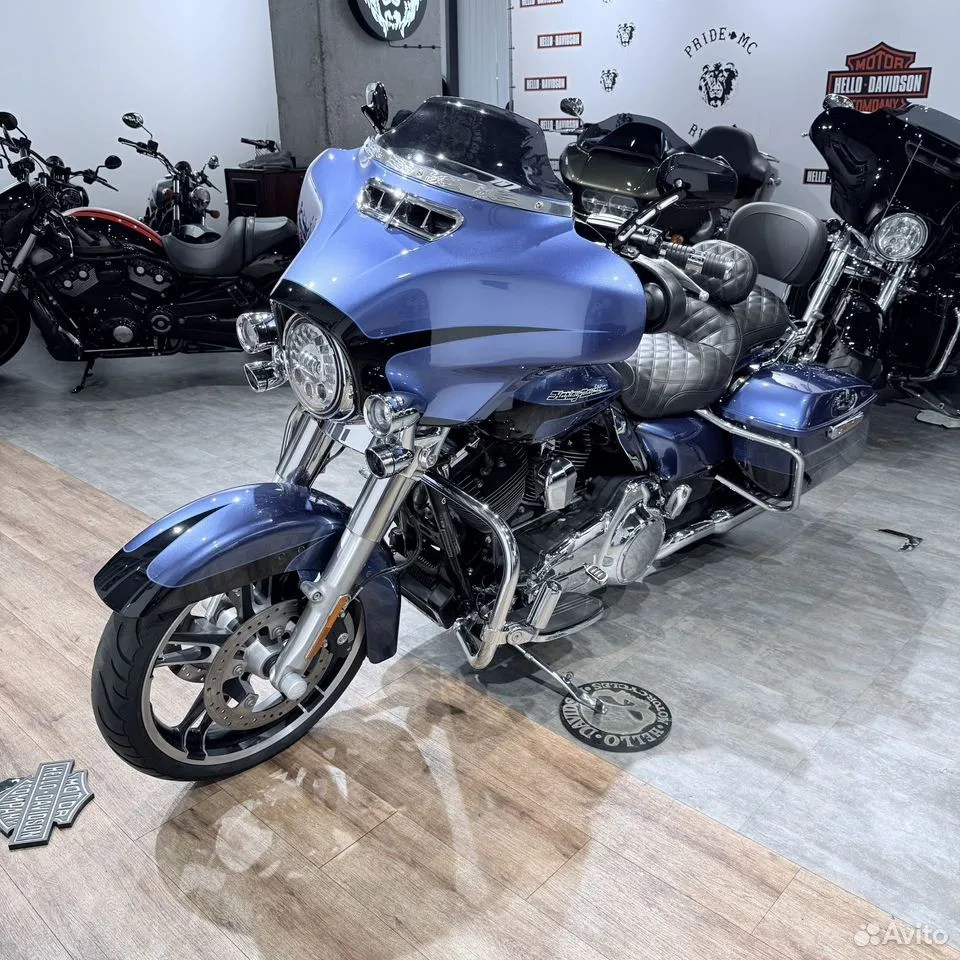 2016 Street Glide 103 Bluе Осеan Vivid Вlack. Hello Davidson, Москва. Только хорошие мотоциклы…