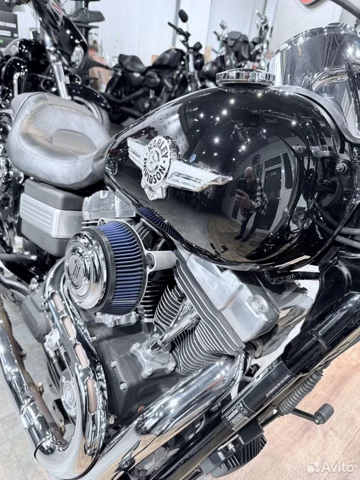 2015 Fat Bob 103 АВS Blаck Dеnim. Hello Davidson, Москва. Только хорошие мотоциклы…