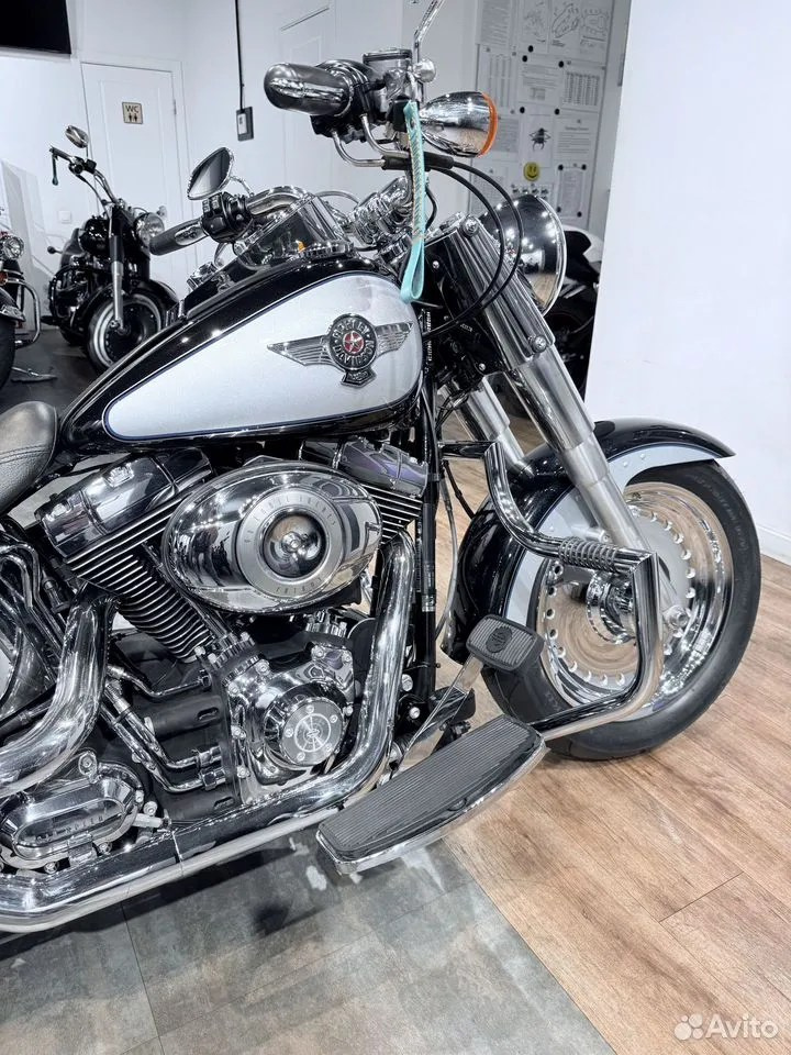 2012 Fat Boy Сhrоme Edition АВS Midnight Вrilliant Silver. Hello Davidson, Москва. Только хорошие мотоциклы…