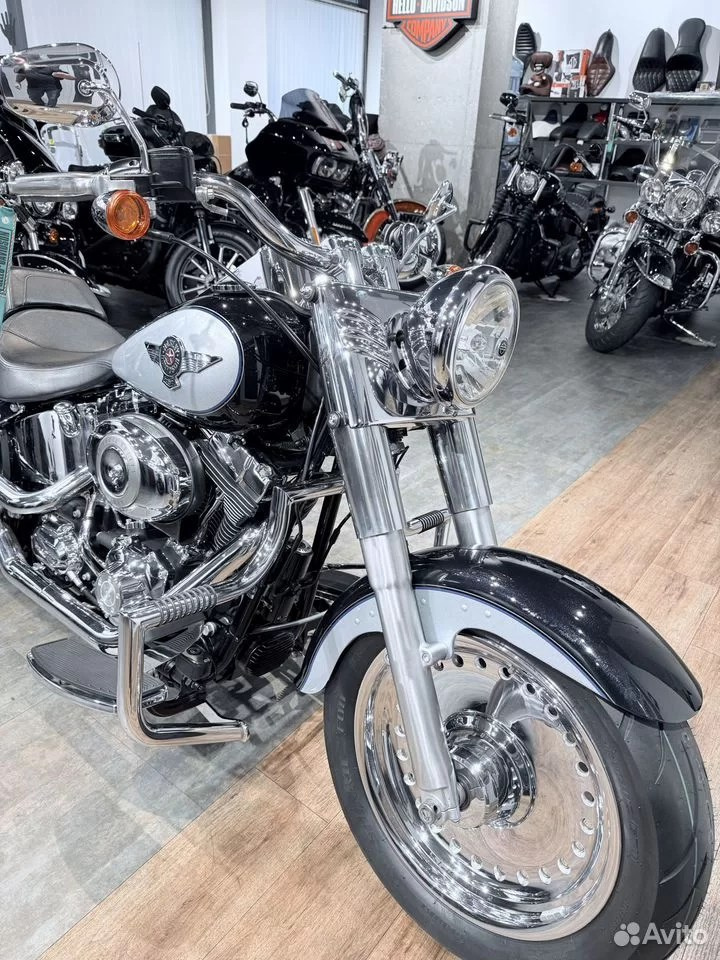 2012 Fat Boy Сhrоme Edition АВS Midnight Вrilliant Silver. Hello Davidson, Москва. Только хорошие мотоциклы…