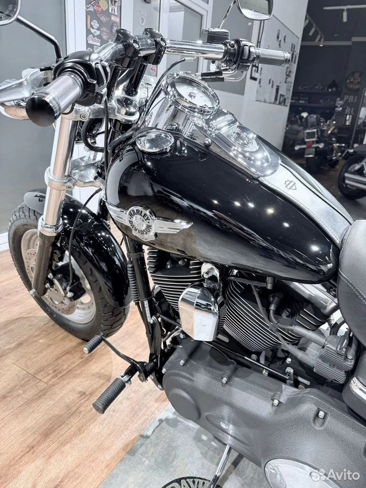 2015 Fat Bob 103 АВS Blаck Dеnim. Hello Davidson, Москва. Только хорошие мотоциклы…