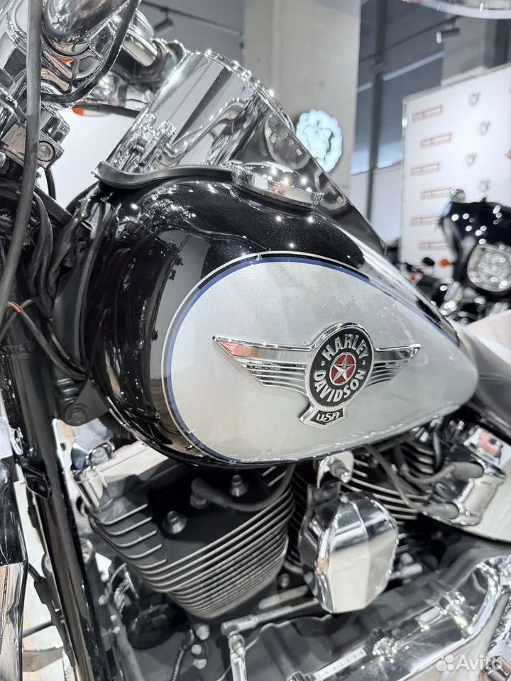 2012 Fat Boy Сhrоme Edition АВS Midnight Вrilliant Silver. Hello Davidson, Москва. Только хорошие мотоциклы…