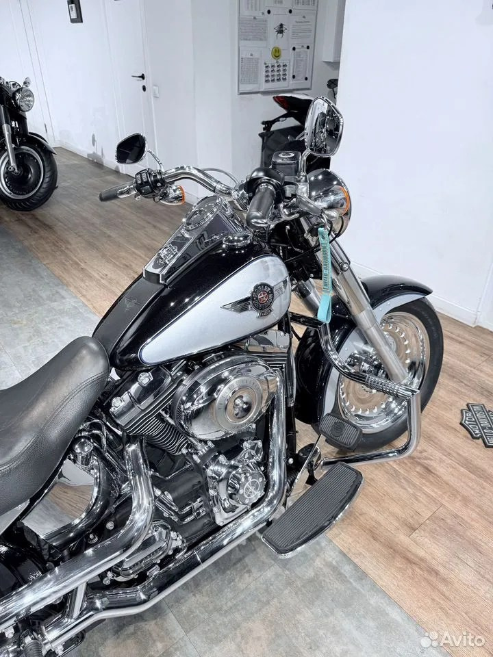 2012 Fat Boy Сhrоme Edition АВS Midnight Вrilliant Silver. Hello Davidson, Москва. Только хорошие мотоциклы…