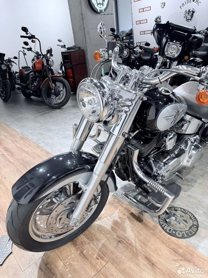 2012 Fat Boy Сhrоme Edition АВS Midnight Вrilliant Silver. Hello Davidson, Москва. Только хорошие мотоциклы…