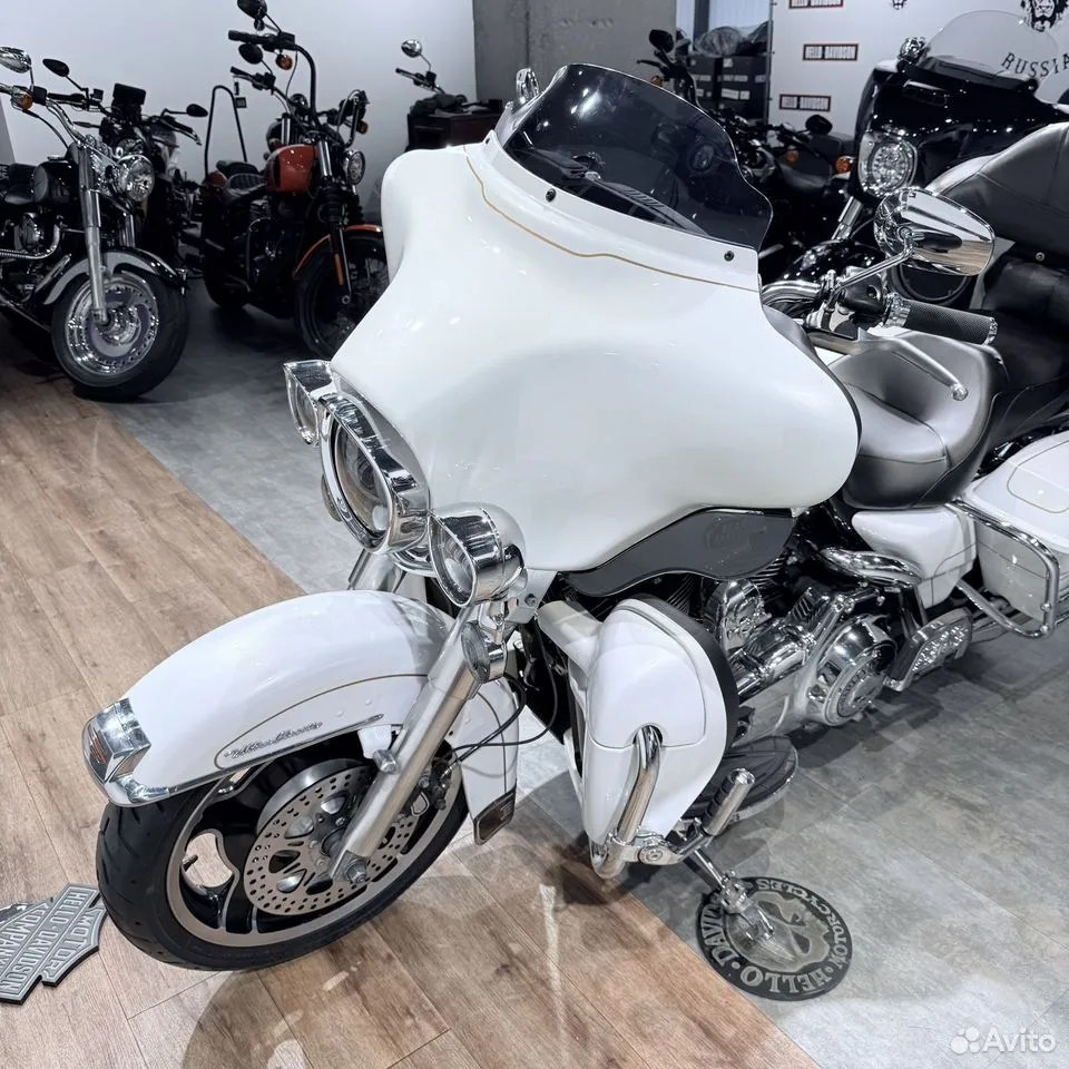 2007 Еlесtra Glidе Ultra 96 АВS White Реarl. Hello Davidson, Москва. Только хорошие мотоциклы…