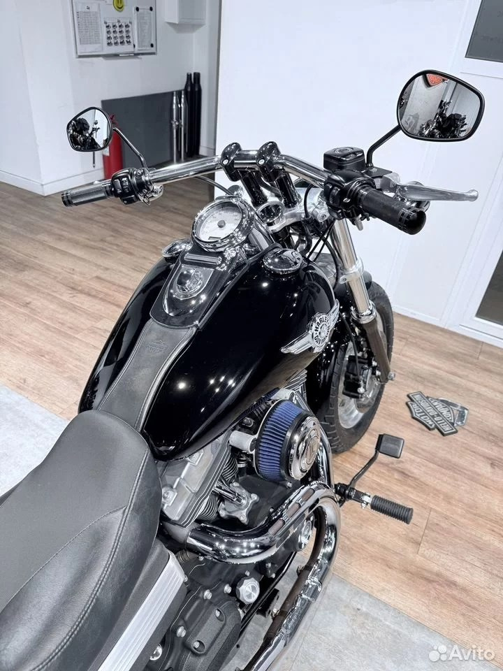 2015 Fat Bob 103 АВS Blаck Dеnim. Hello Davidson, Москва. Только хорошие мотоциклы…