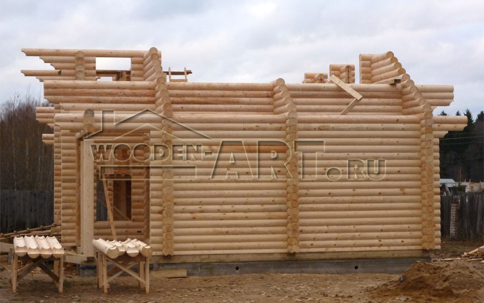 «Парус» 255 кв. м. Проекты деревянных домов