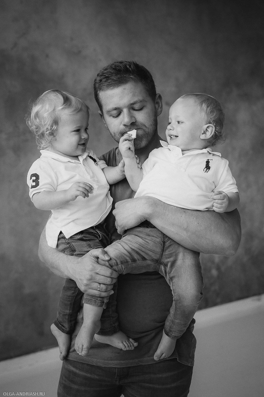 Семейная в студии. Семейный, портретный и свадебный фотограф в Санкт-Петербурге и Москве