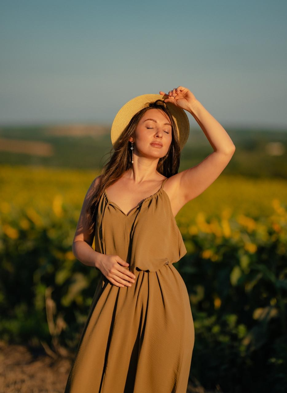 Екатерина в Подсолнухах. Видеограф Фотограф Санкт-Петербург Денис Полонов