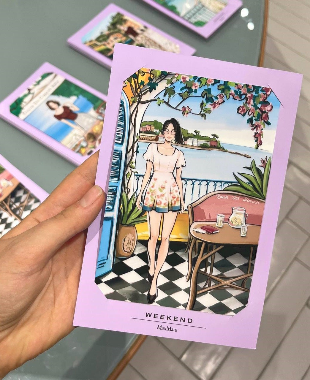 скетчи в полный рост на открытие магазина заказать