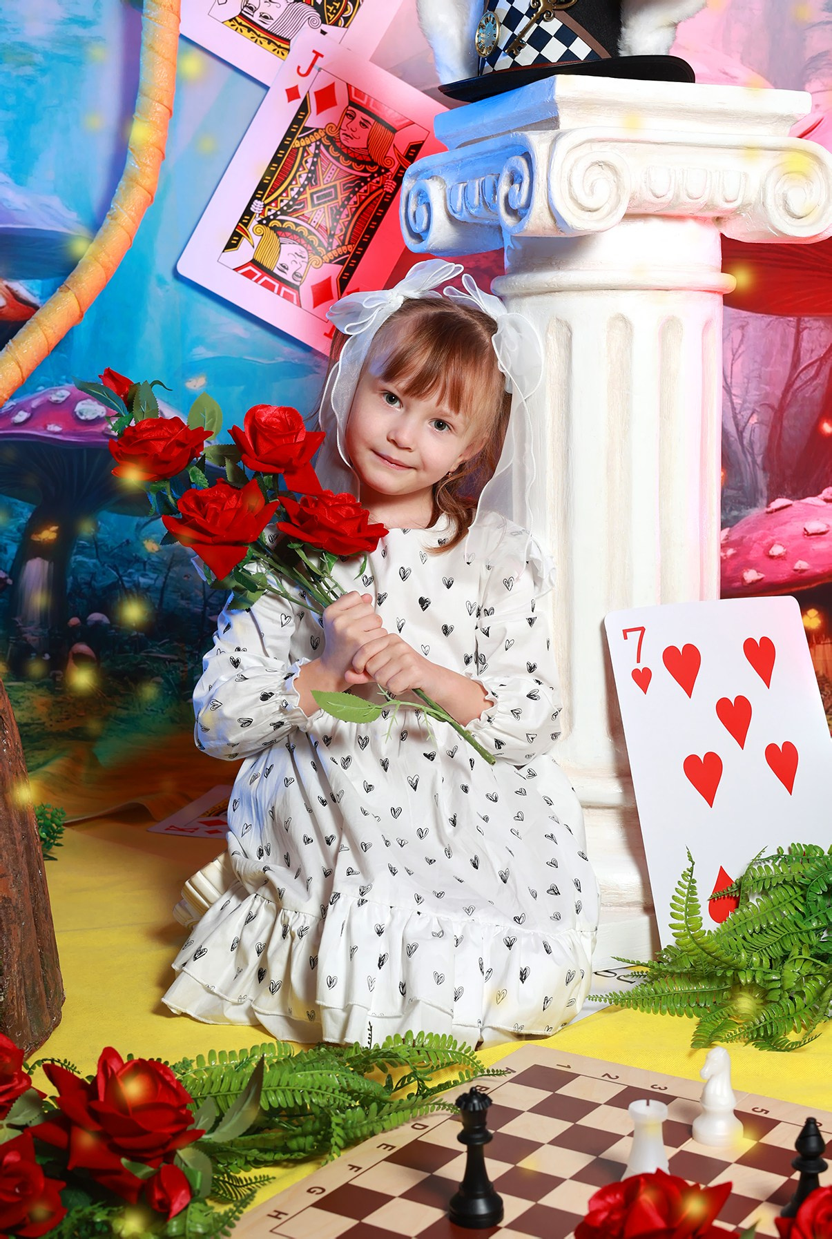 Алиса в стране чудес. Выпускные альбомы в Иваново в детский сад и школу. Александр и Светлана Янкины