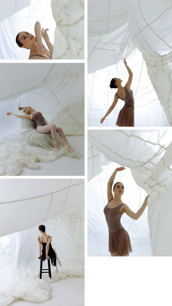 Фотосессия с парашютом. Александра Мельниченко/ Бегающий фотограф