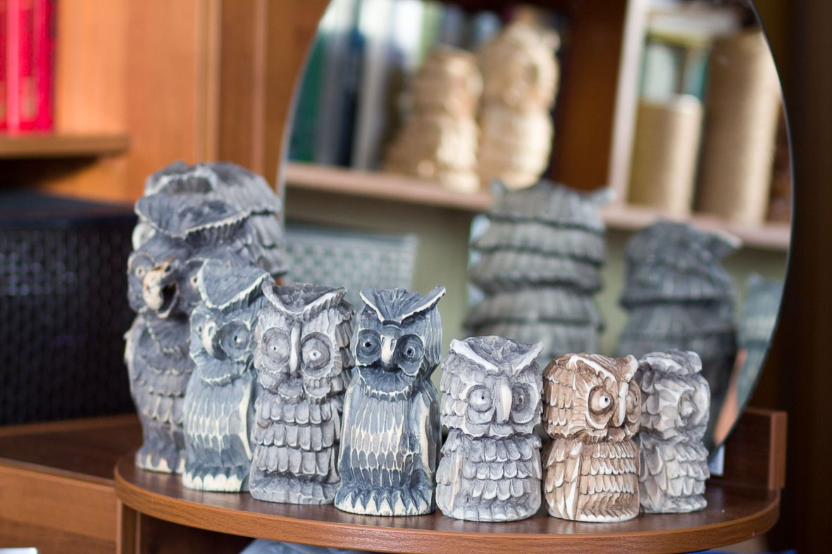 Совы - ручная работа